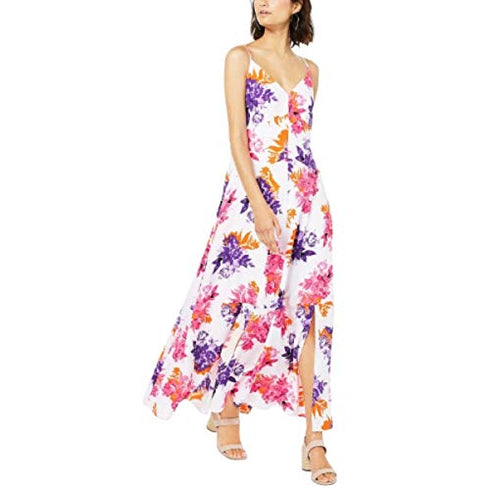 Floral-Print Maxi Dress